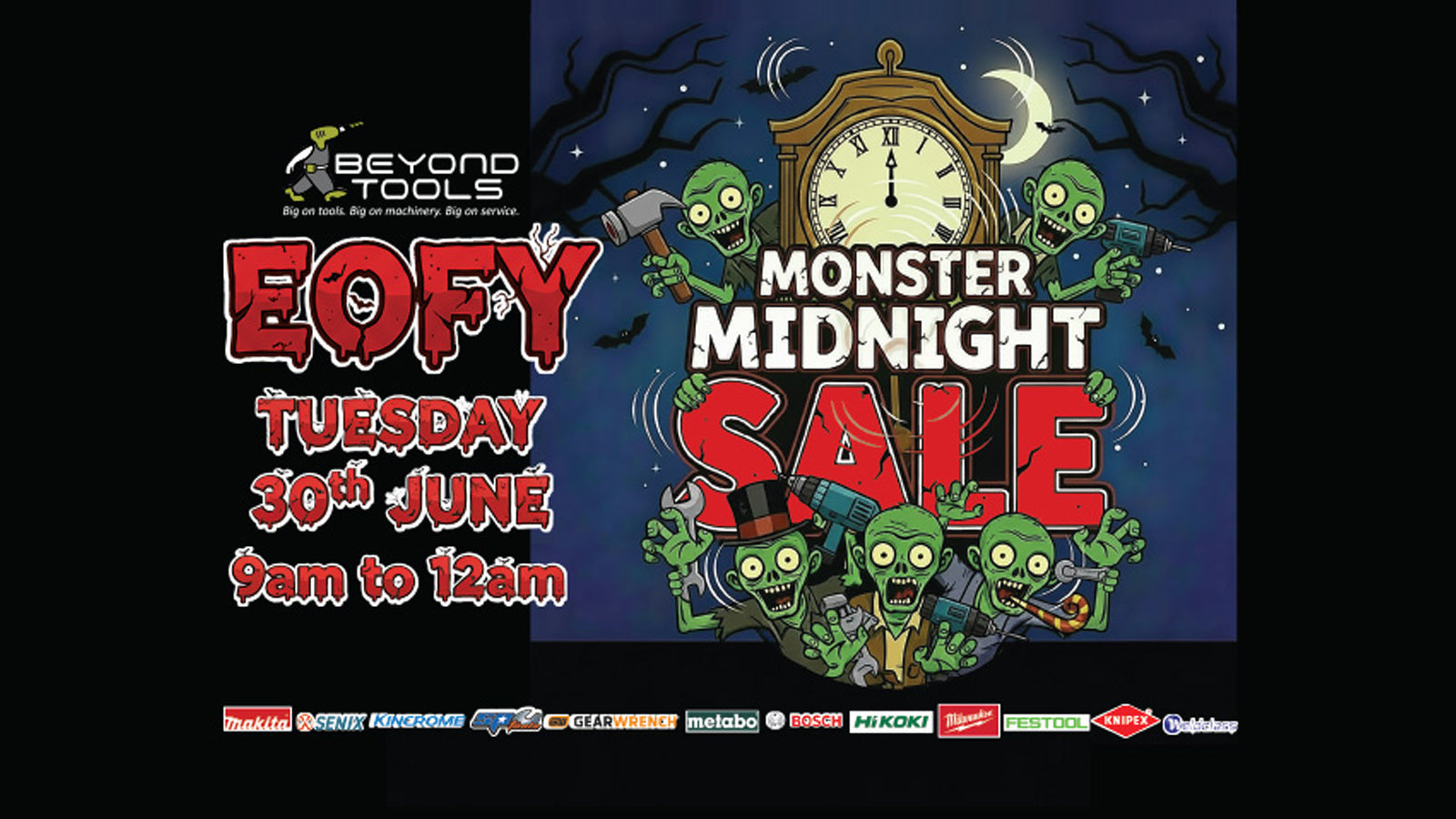 Beyond Tools' EOFY Midnight Sale Returns – Join Us Until Midnight on 30 June