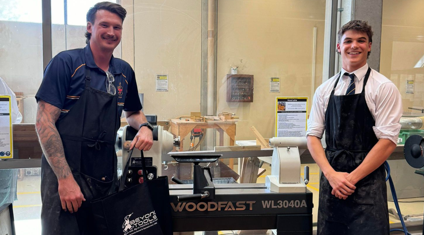 Client Testimonial - Christ Church Grammar School Woodfast Lathe Installation