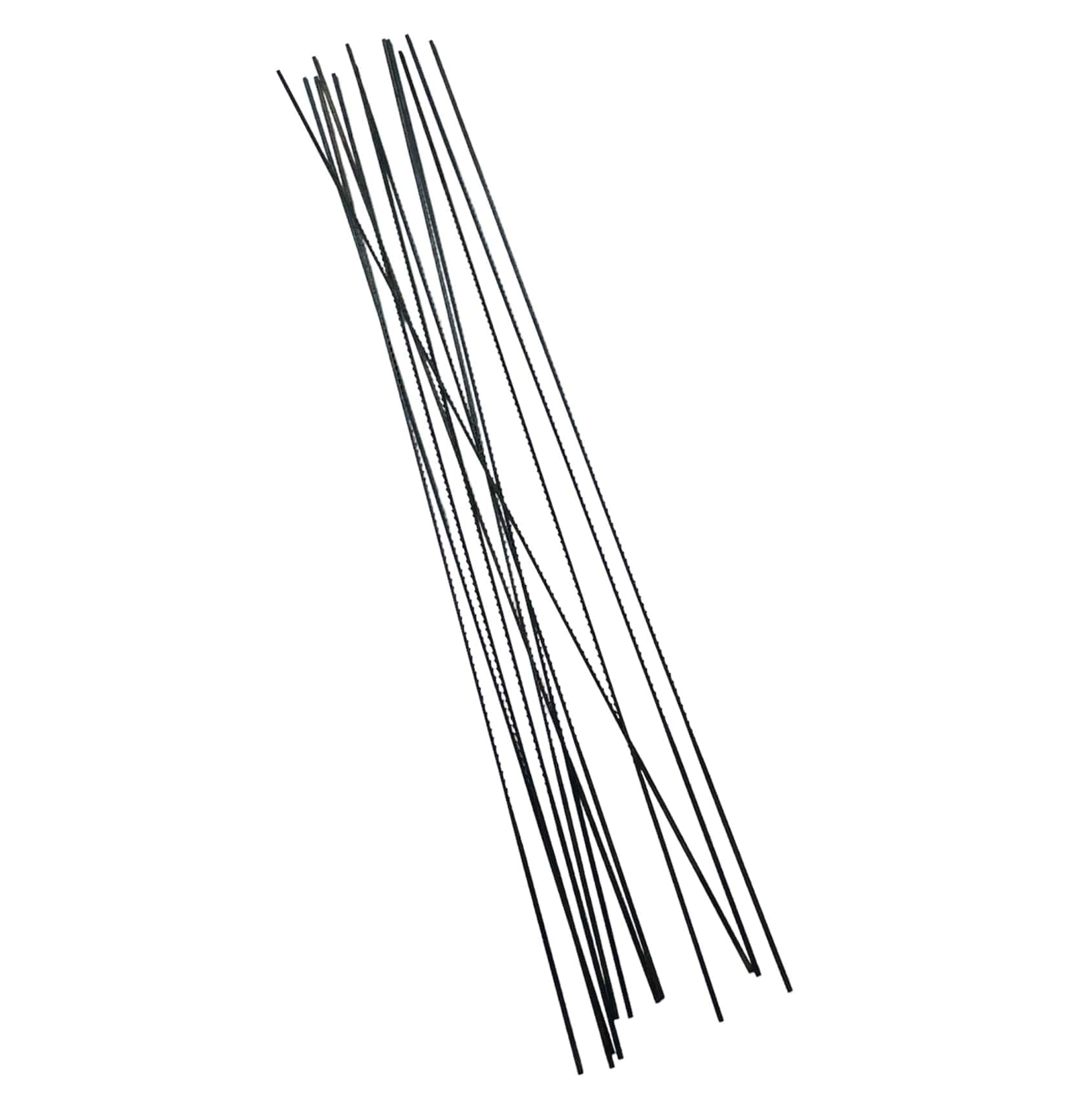 125mm (5") #2 20TPI x 3/8" Scroll Saw Blades suit Metal Cutting with Plain End (12Pce) by WMS