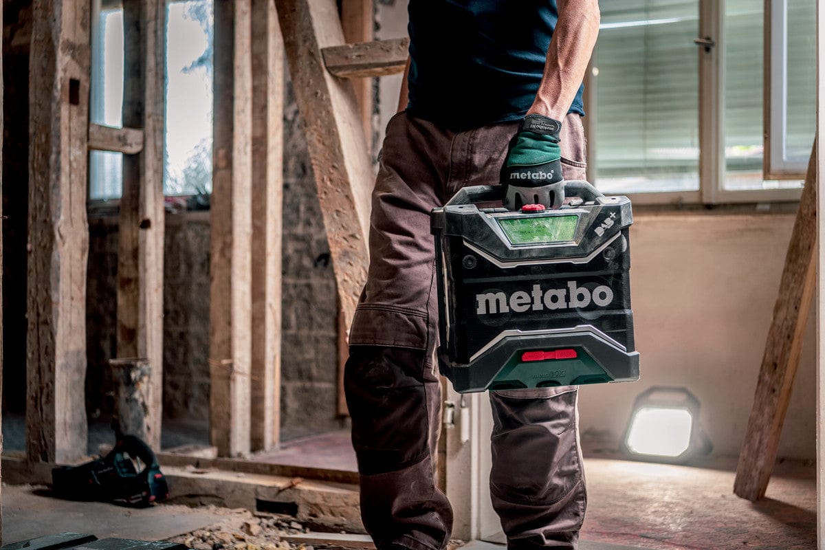 12V-18V 32W Cordless Worksite Digital Radio R12-18 DAB+ BT (600779190) by Metabo