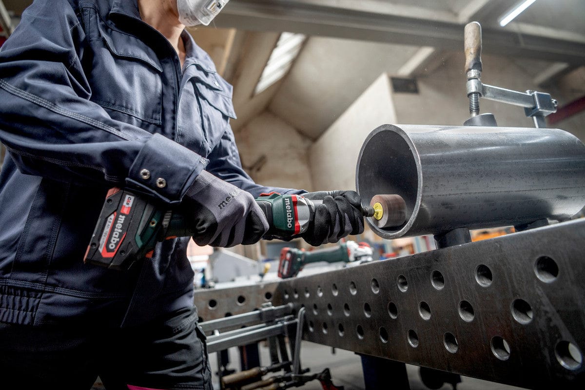 18V Brushless High Torque Die Grinder with Variable Speed (1500-7000rpm), Spindle Lock & Brake - 600829850 by Metabo