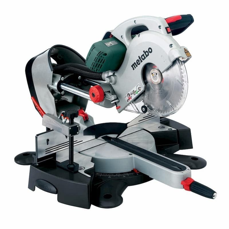 Metabo 254mm (10") 2000W Crosscut Sliding Compound Mitre Saw KGS 254 Plus (0102540300)