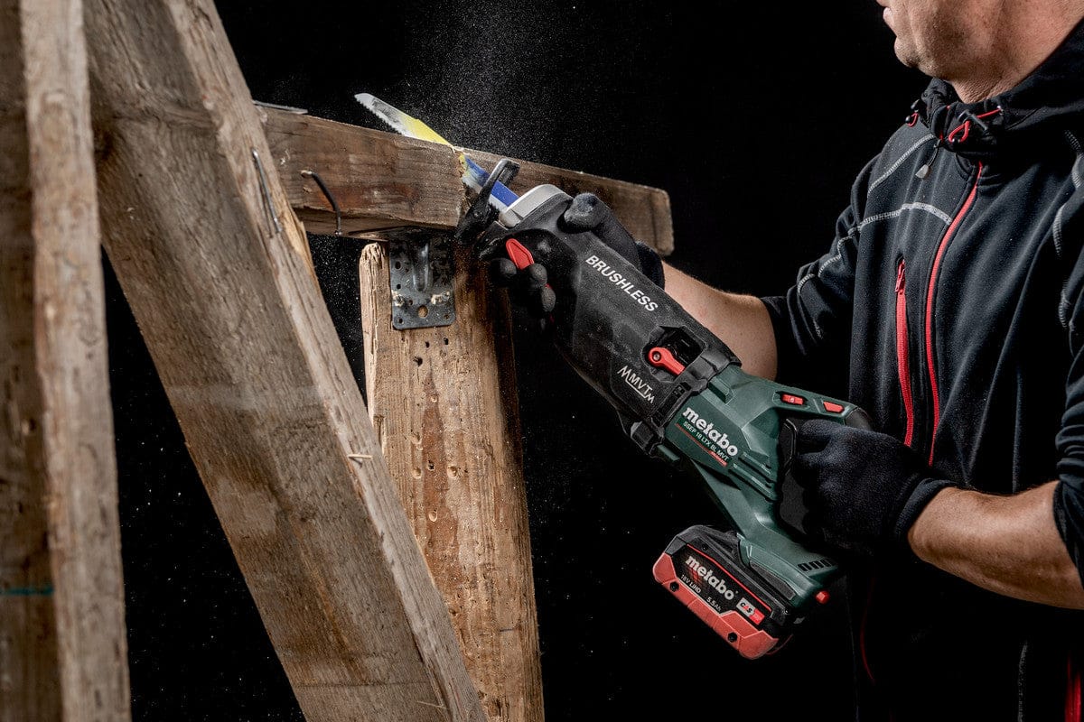 Metabo 18V Cordless Reciprocating Saw Bare (Tool Only) SSEP 18 LTX BL MVT (602258850)