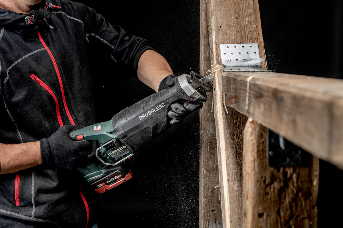 Metabo 18V Cordless Reciprocating Saw Bare (Tool Only) SSEP 18 LTX BL MVT (602258850)