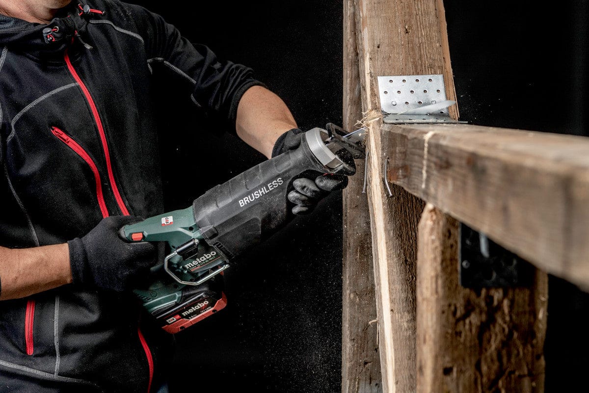 Metabo 18V Cordless Reciprocating Saw Bare (Tool Only) SSEP 18 LTX BL MVT (602258850)