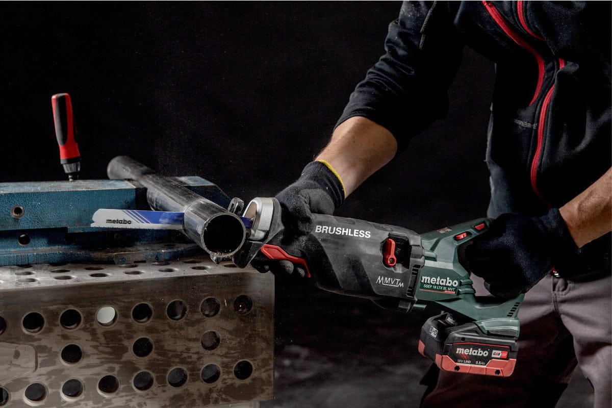 Metabo 18V Cordless Reciprocating Saw Bare (Tool Only) SSEP 18 LTX BL MVT (602258850)