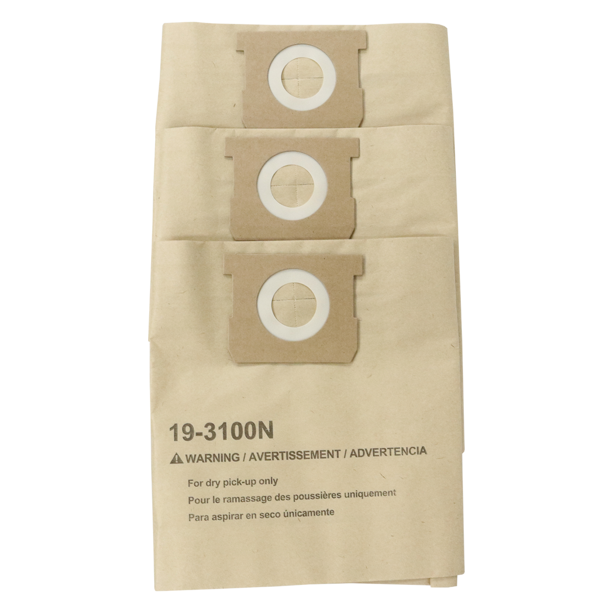 SP Tools 3 Pack Disposable Filter Bags | Suit SP040 | 040FB