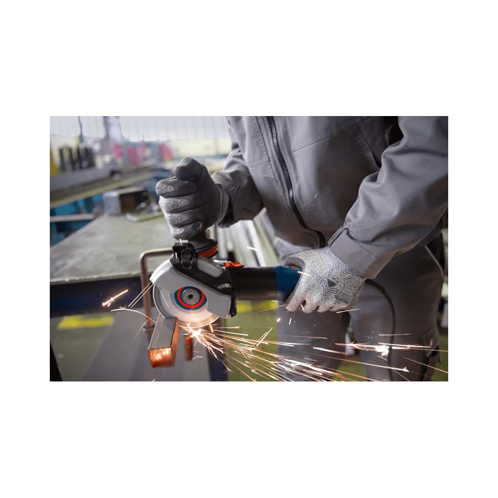 125mm 1700W Angle Grinder GWS17-125S (06017D0340) by Bosch