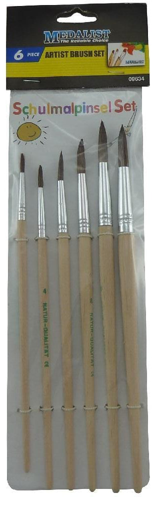 Medalist Artist Brush Set 6Pce Set 09634 by Medalist