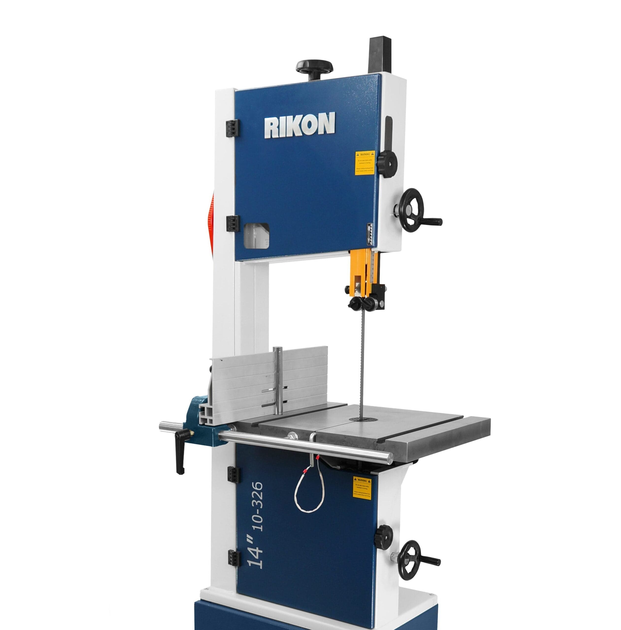 Rikon 350mm (14″) Deluxe Bandsaw with 2820mm x 4-19mm Blade with Storage Cabinet 1.5HP 240V 10-326