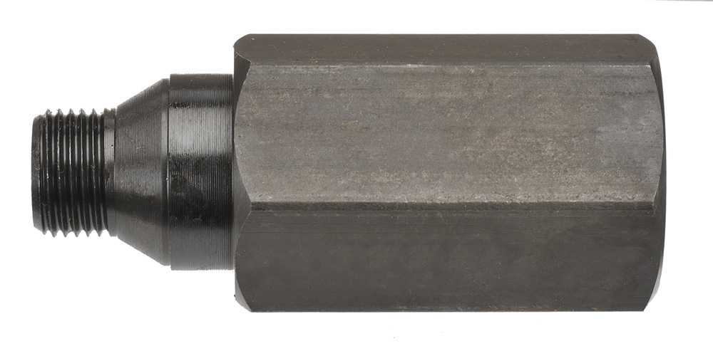 Adaptor Extension, 1-1/4 UNC to 1/2 BSP by Dymaxion