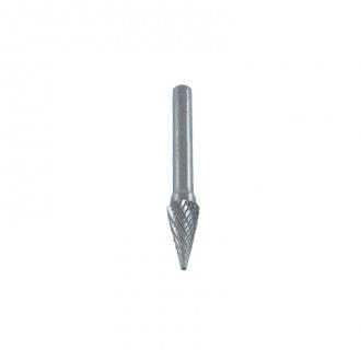 Carbide Burrs (Cone), 1/4" Shank, Double Cut by Josco
