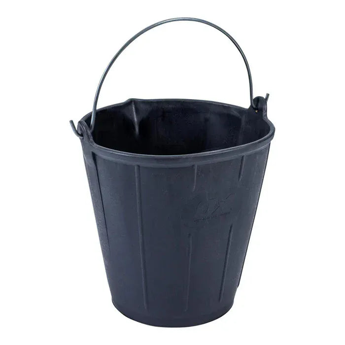 Ox 15L Professional Rubber Bucket with Pouring Lip OX-P110615