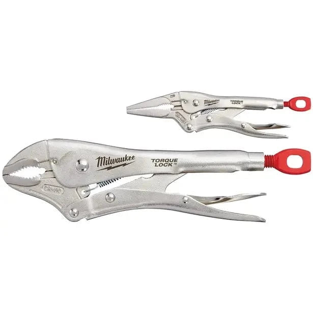 Milwaukee 254mm (10") & 152mm (6") Torque Lock 2Pce Locking Pliers 48223602