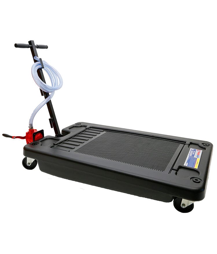 65L Oil Drainer With Hand Pump 1147T by Tradequip