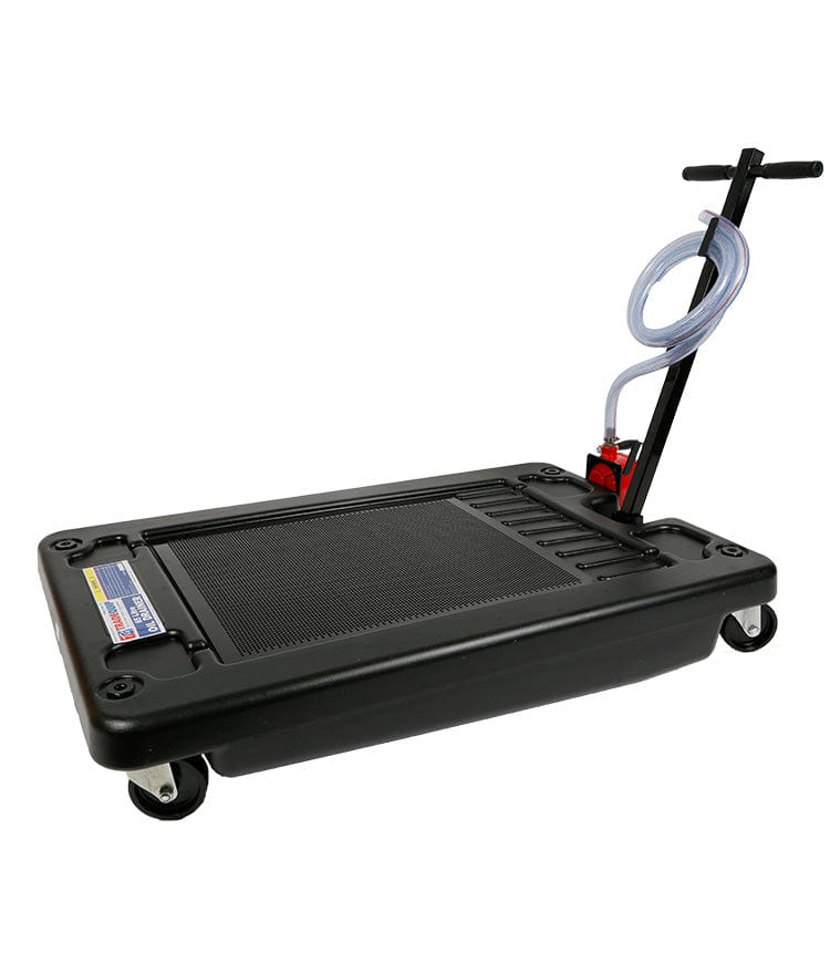 65L Oil Drainer With Hand Pump 1147T by Tradequip