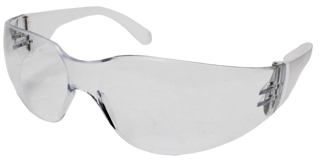 Clear Safety Glasses with Clear Frame 11702 by Medalist