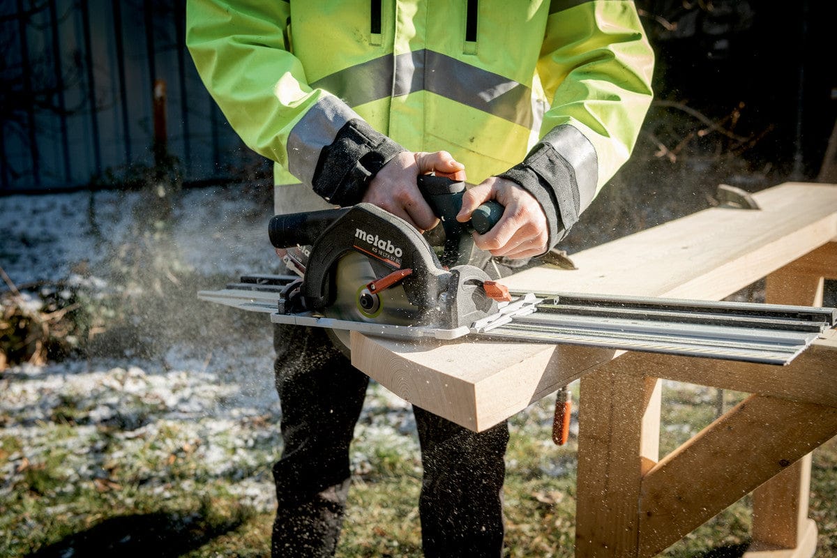 18V 165mm Brushless Circular Saw Bare (Tool Only) KS 18 LTX 57 BL (611857850) by Metabo