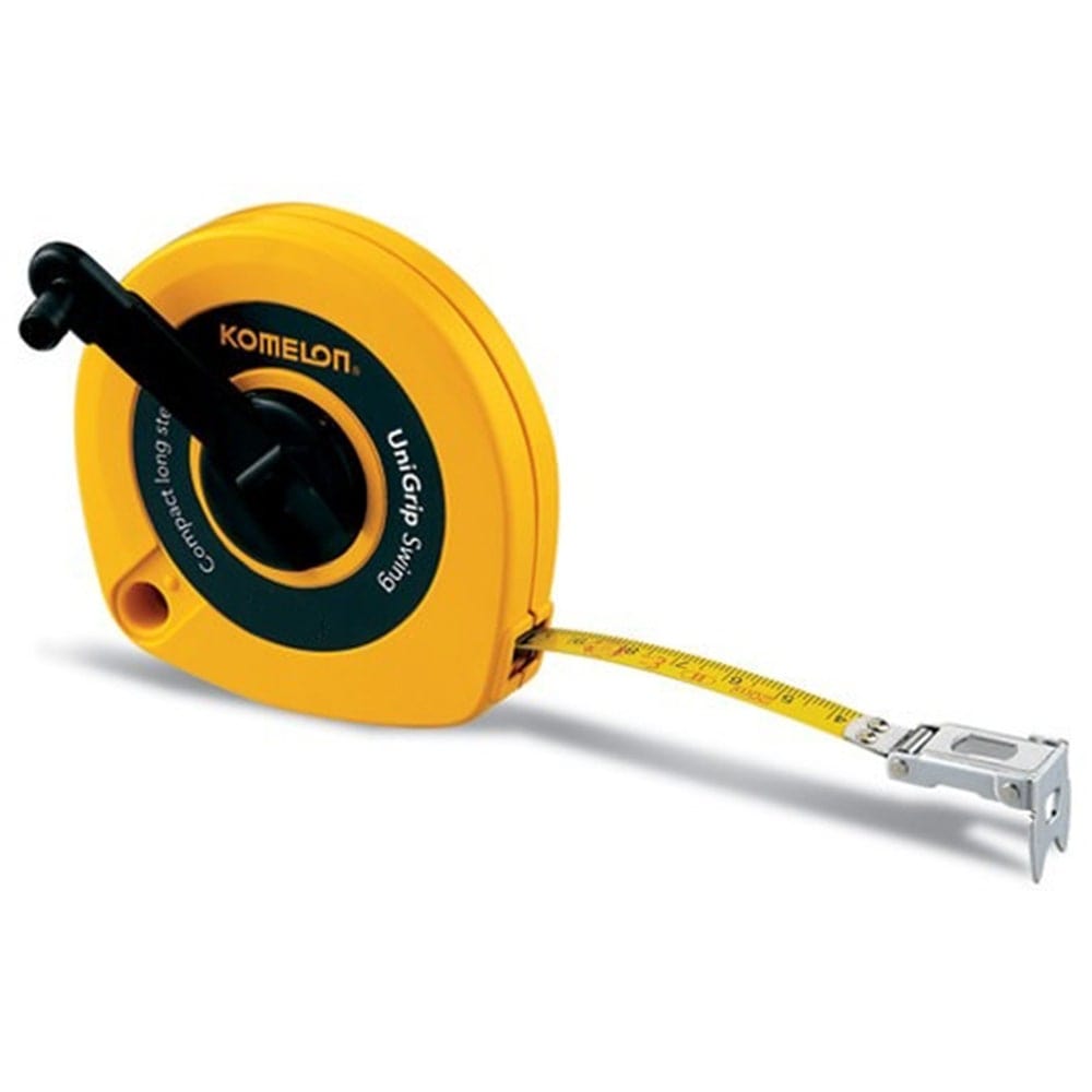 UuniGrip Swing Long Steel Tape Measure 30m - LUG30E by Komelon