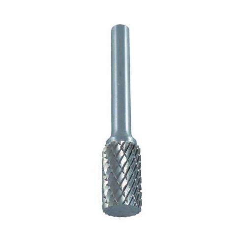 Double-Cut Cylinder No End Cut Carbide Burr, 1/4" Shank by Josco