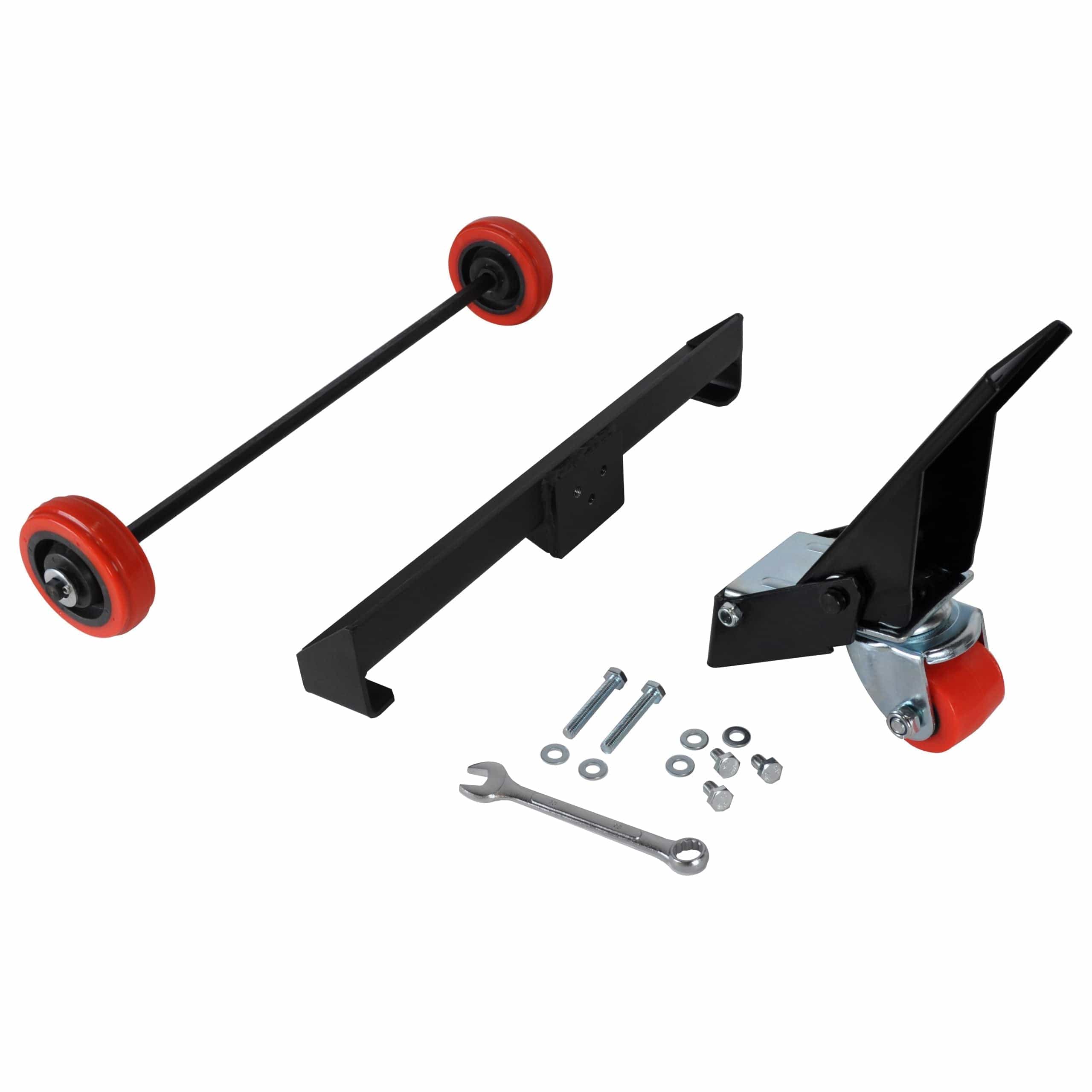 Woodfast Mobility Wheel Kit with Foot Brake BS450A-MWK suit BS350E / BS450A / BS450A-EVS Bandsaw *Restocking Soon - Expected Q4, 2025*