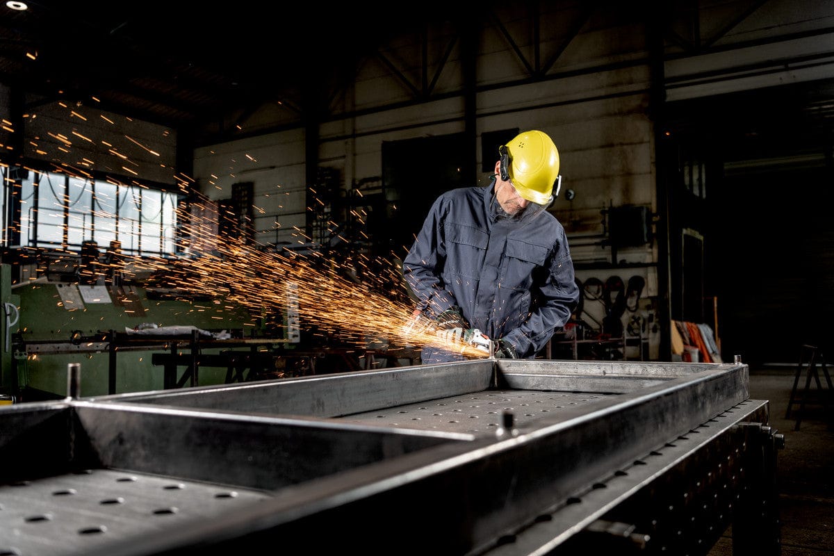 18V Cordless 125mm (5") Brushless Angle Grinder WB 18 LT BL 11-125 Quick (613054850) by Metabo