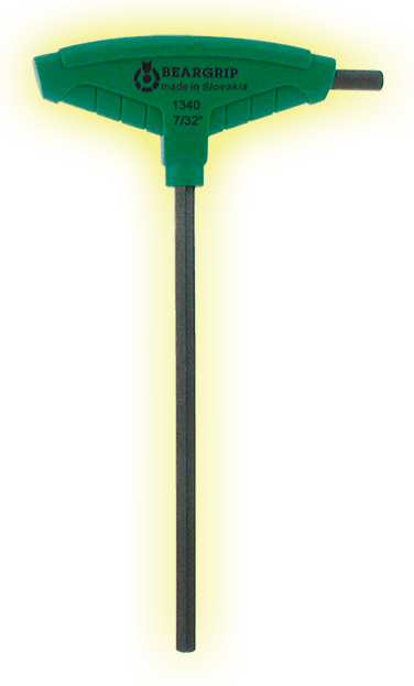 Hex Key on T Handle Allen / Hex Key 1340 by Beargrip