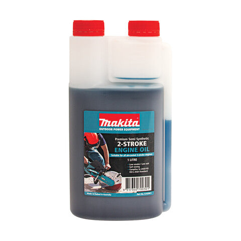 Makita 1L 2 Stroke 50:1 High Performance Motor Oil G-02001