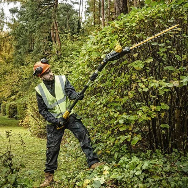 18V Brushless 550mm Pole Hedge Trimmer Skin DCMPH566N-XE by Dewalt