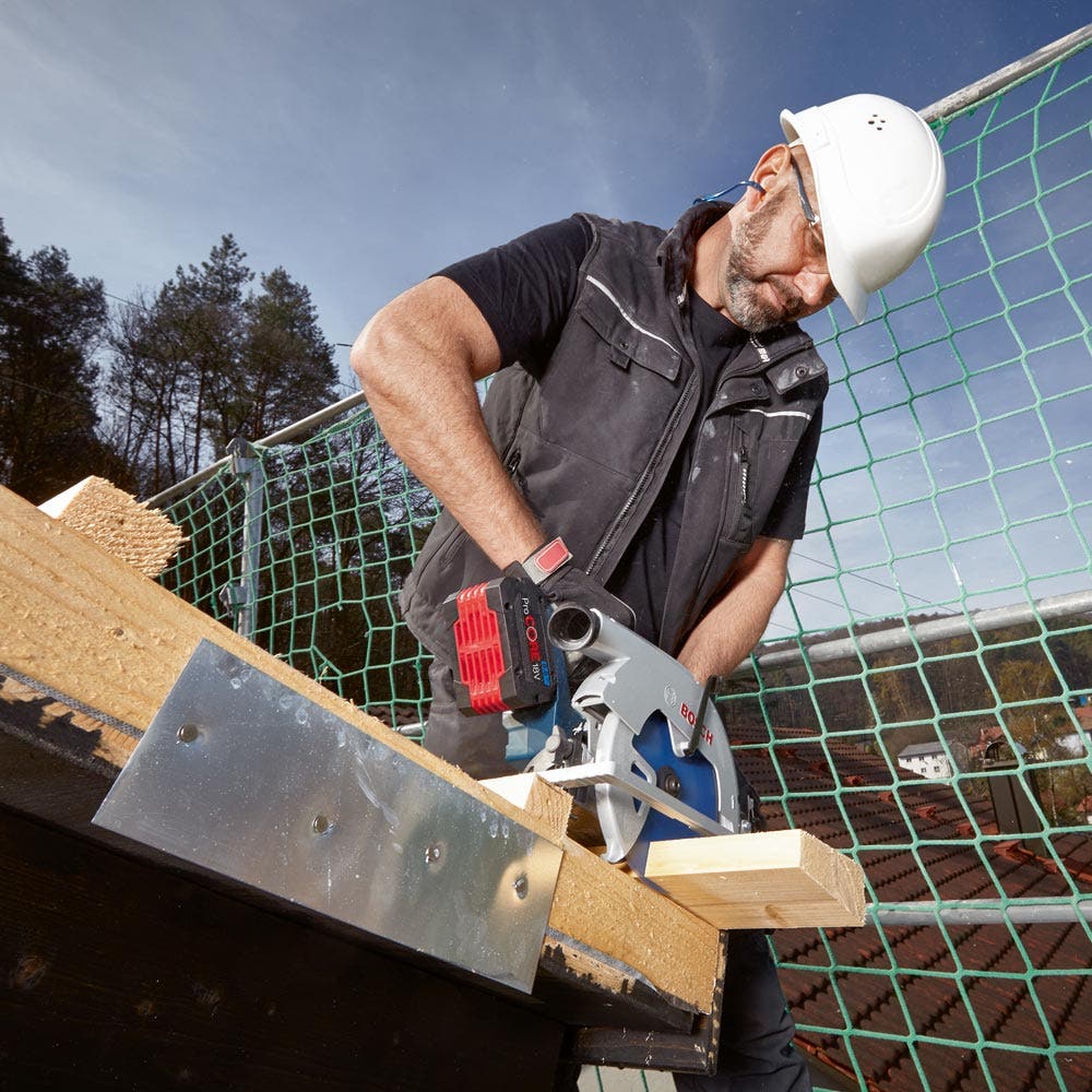 18V Bi-Turbo 190mm Circular Saw GKS 18V-68GC - 06016B5140 by Bosch