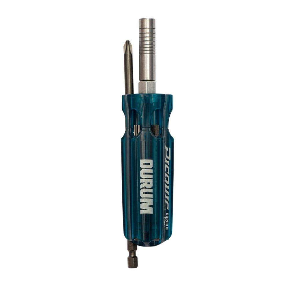 75mm Super 8 Nutdriver Combo Multi-Bit Screwdriver, 8Pce - DB99005 by Durum