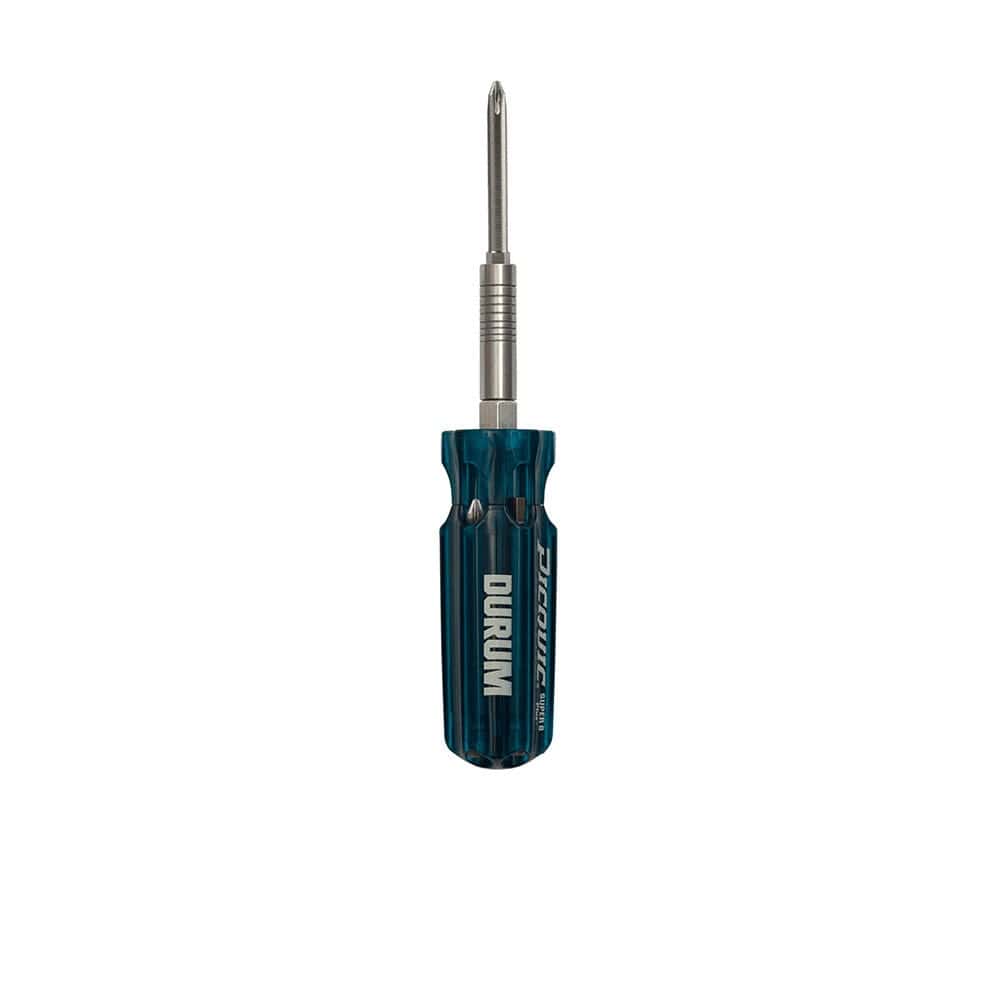 75mm Super 8 Nutdriver Combo Multi-Bit Screwdriver, 8Pce - DB99005 by Durum