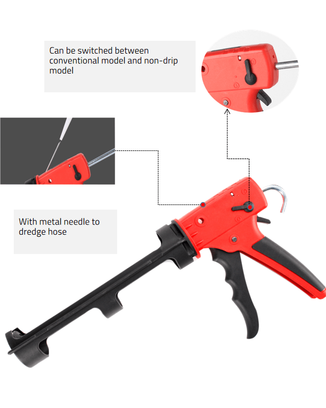 Professional Caulking Gun 928 by Duratec