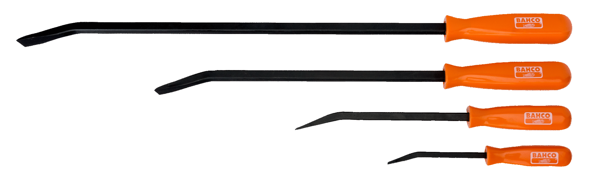 Flat Head Pry Bar Set with PP Handle - 2484/S4 by Bahco