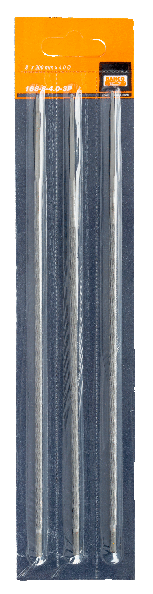 Bahco Round Chainsaw Files 7/32" Cut 3Pce 168-8-5.5-3P