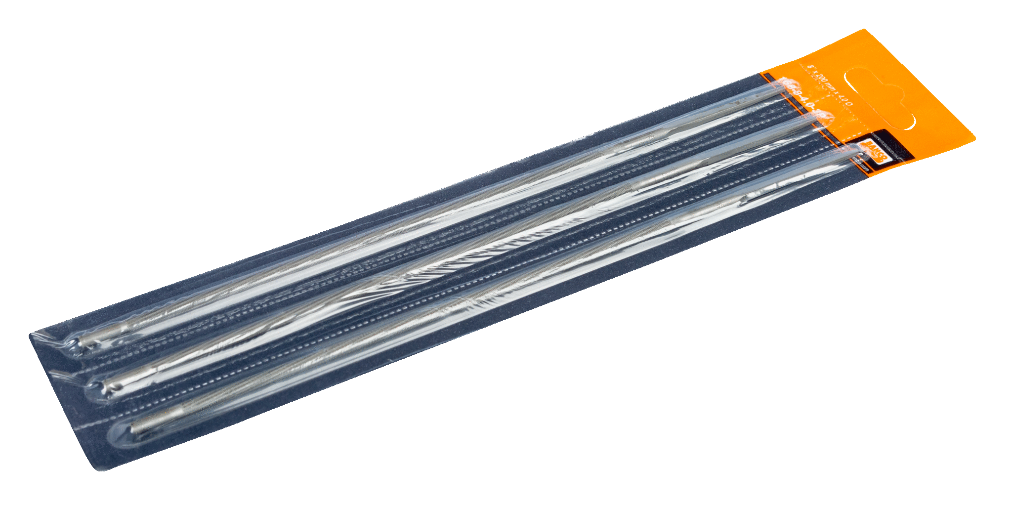 Bahco Round Chainsaw Files 3/16" Cut 3Pce - 168-8-4.8-3P