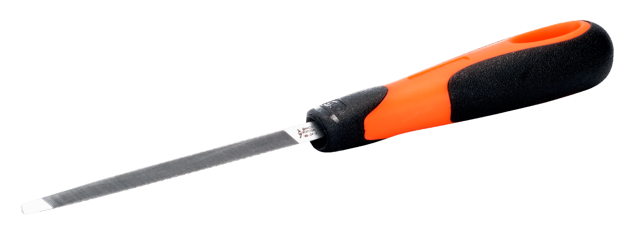 ERGO⢠Slim Taper Files with Dual-Component Handle Second Cut 130mm - 4-186-05-2-2 by Bahco