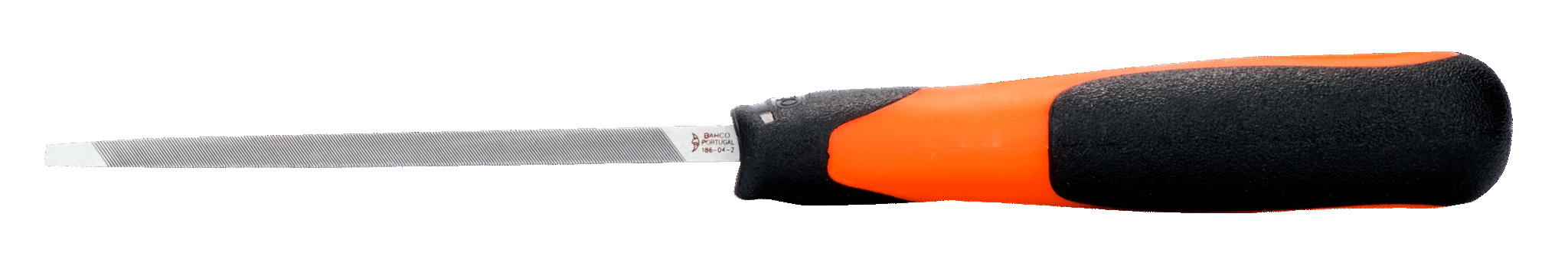 ERGO™ Slim Taper Files with Dual-Component Handle Second Cut 130mm - 4-186-05-2-2 by Bahco