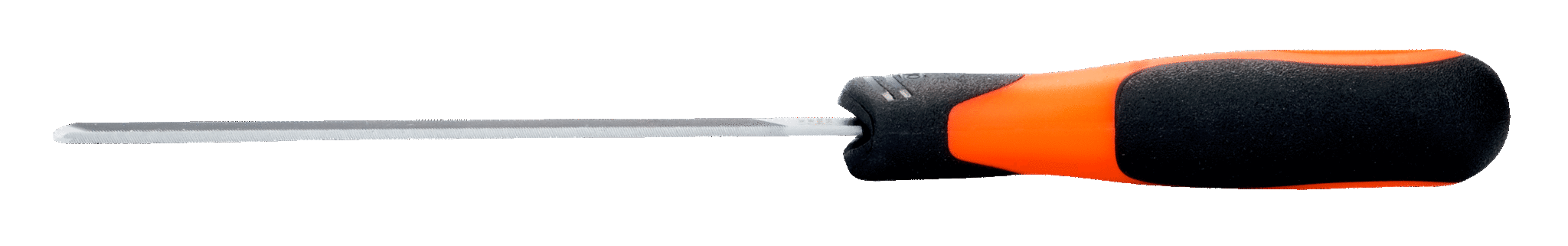 ERGO™ Mill Saw Files with Dual-Component Handle & 1 Round Edge Bastard Cut 250mm - 4-138-10-1-2 by Bahco