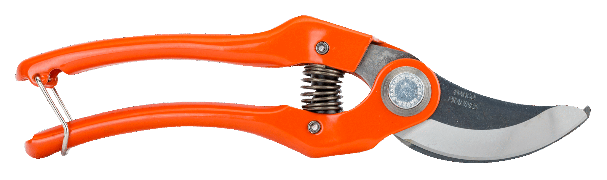 Bypass Secateurs with Stamped/Pressed Steel Handle & Angled Cutting Head - P121-20-F by Bahco