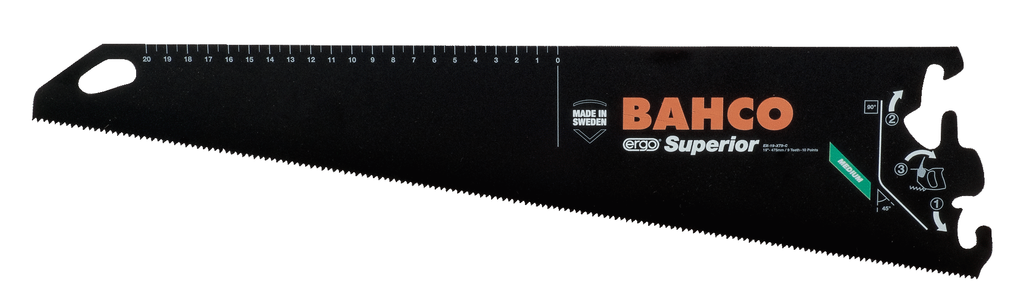 Superior™ Sawblades with ERGO™ EX Handles - EX-XT9 by Bahco