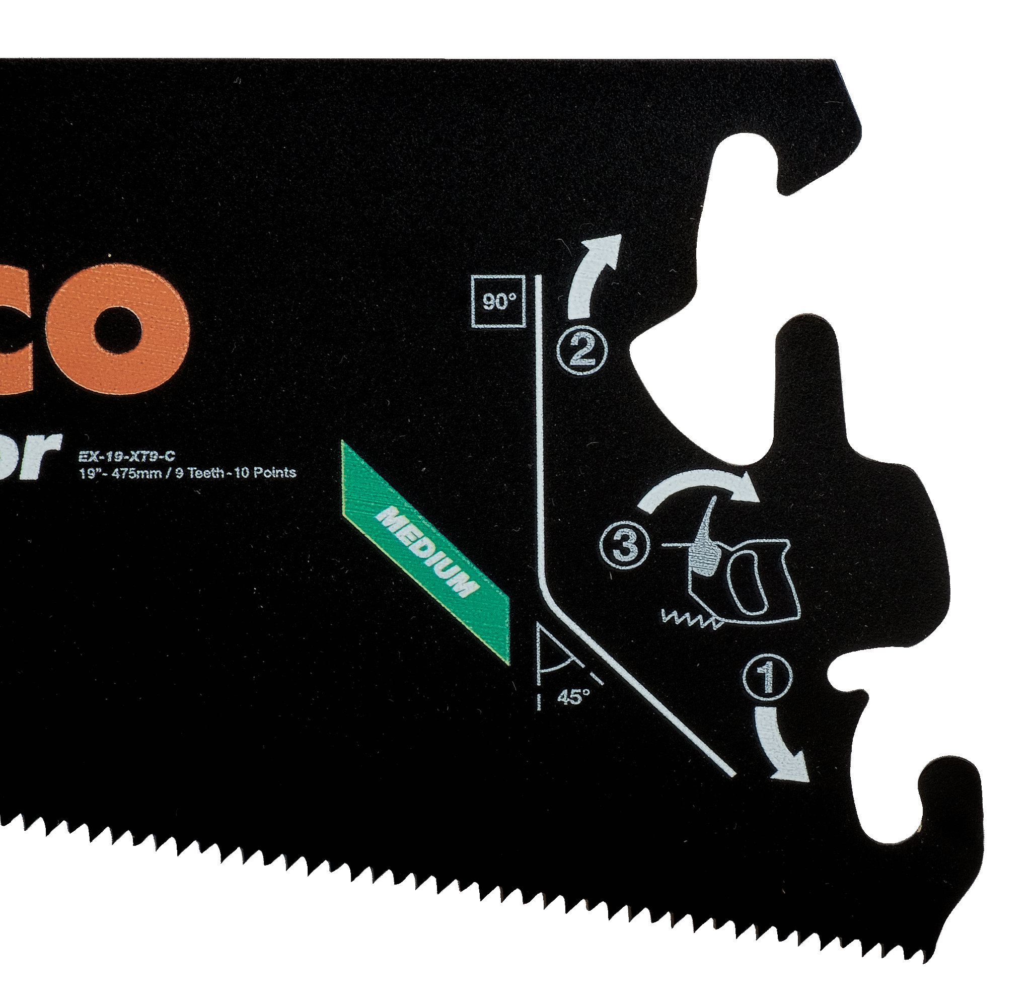 Superior™ Sawblades with ERGO™ EX Handles - EX-XT9 by Bahco