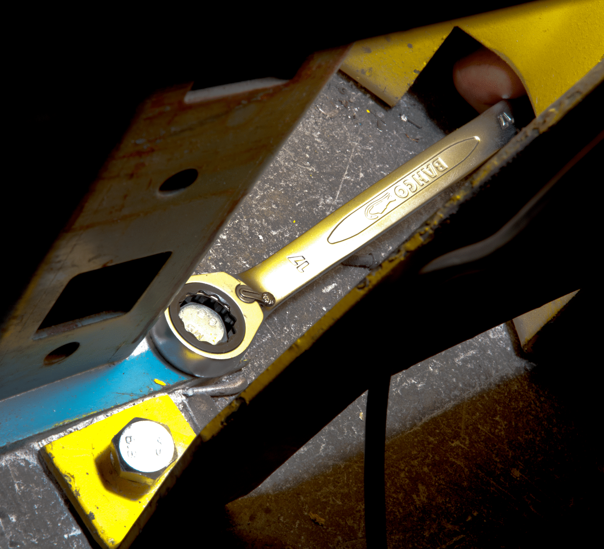 Metric Combination Ratcheting Wrench Set, 12 Pcs/Plastic Holder - 1RM/SH12 by Bahco