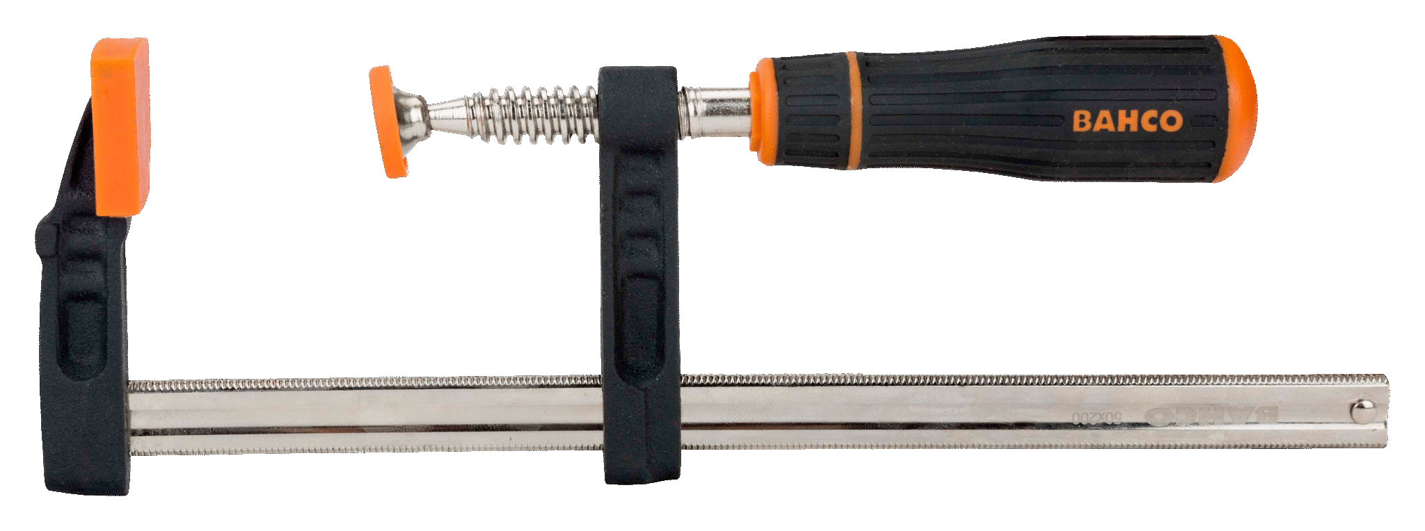 F-Clamps with Rubberised Handle - 420SH-120-250 by Bahco