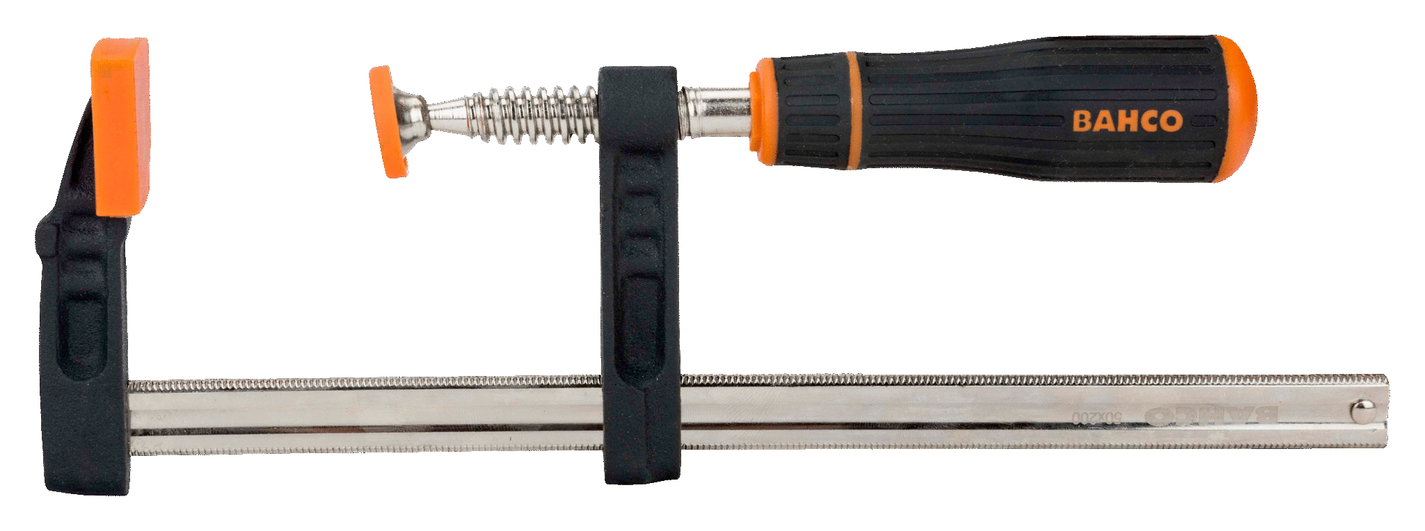 F-Clamps with Rubberised Handle - 420SH-80-160 by Bahco