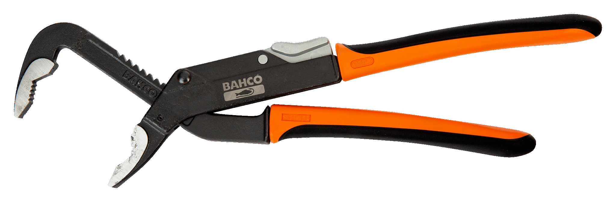 Bahco ERGO™ Slip Joint Water Pump Pliers with Dual-Component Handles and Phosphate Finish 8225