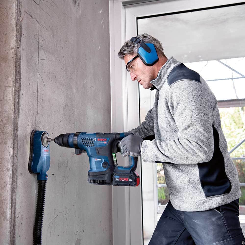 18V Bi-Turbo Brushless 4Kg SDS Plus Rotary Hammer - 0611914041 by Bosch