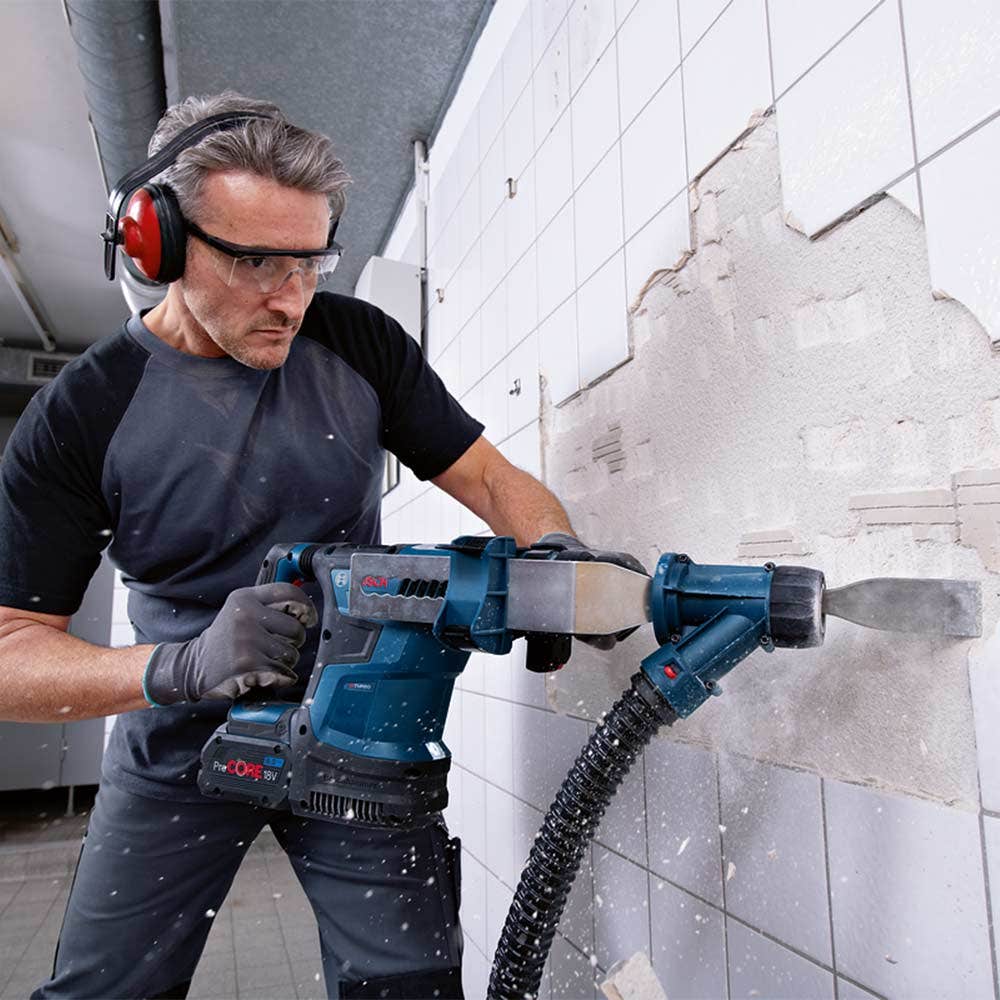 18V Bi-Turbo Brushless 4Kg SDS Plus Rotary Hammer - 0611914041 by Bosch