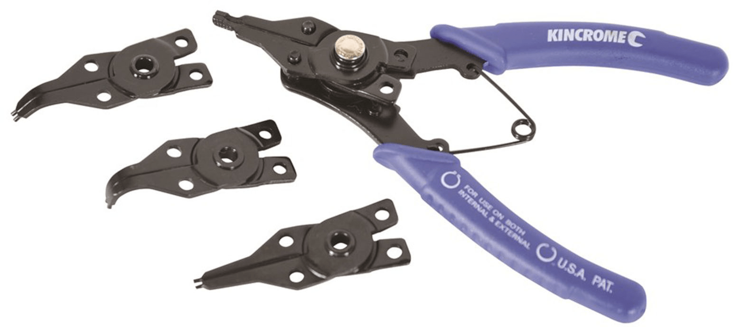 Kincrome Combination Circlip Pliers Set 5 Piece 17294