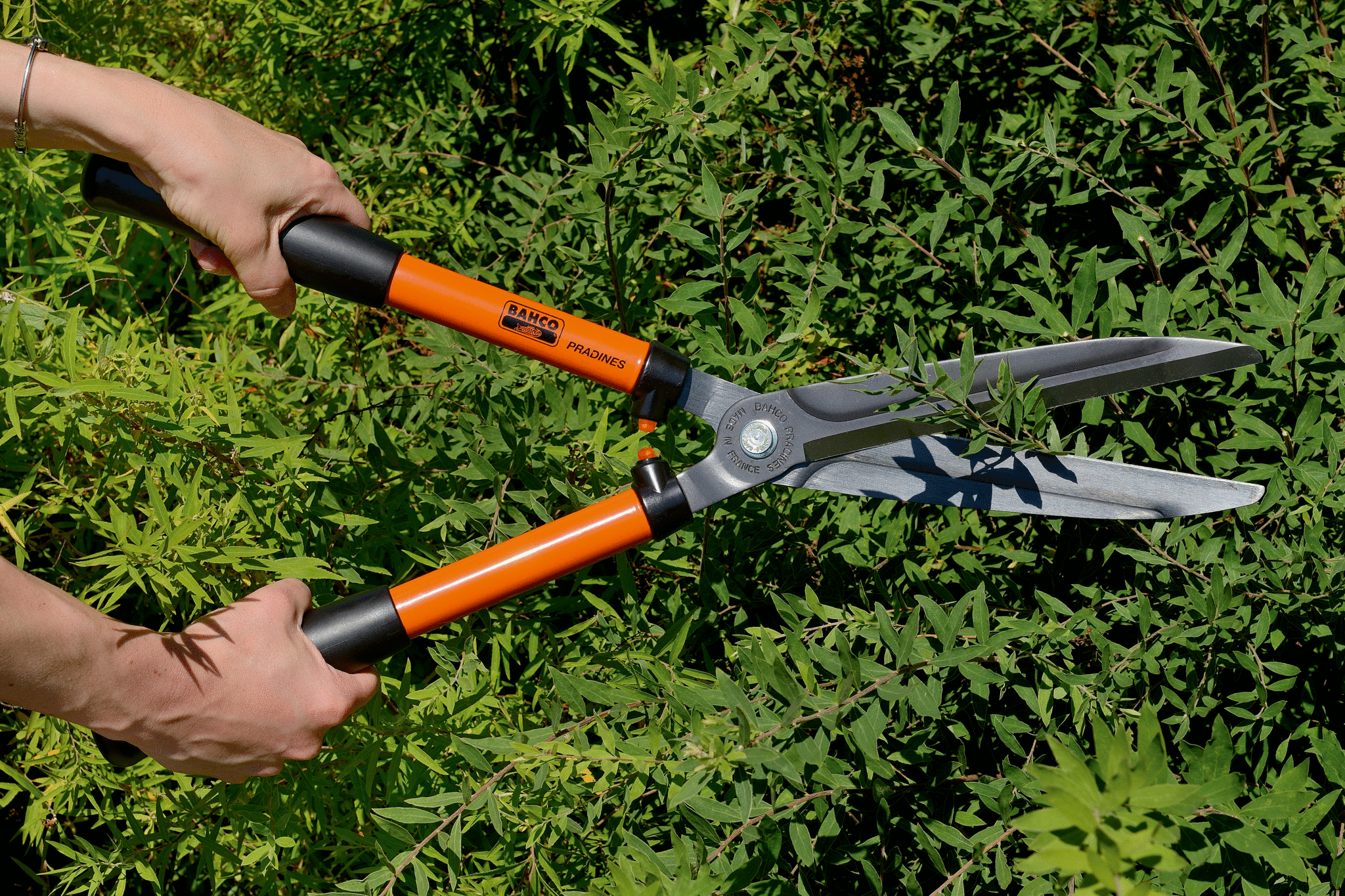 Universal Hedge Shears with Steel Handle, 580mm - P59-25-F by Bahco